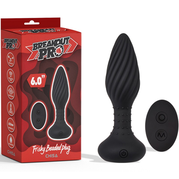 Chisa BreakOut Pro Frisky Beaded Plug, черный