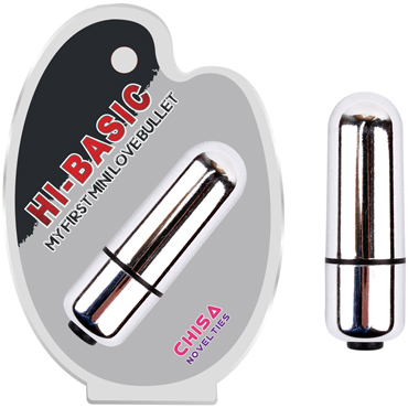 Chisa Hi-Basic My First Mini Love Bullet, серебристая