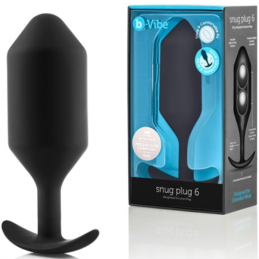 b-Vibe Snug Plug 6, черная