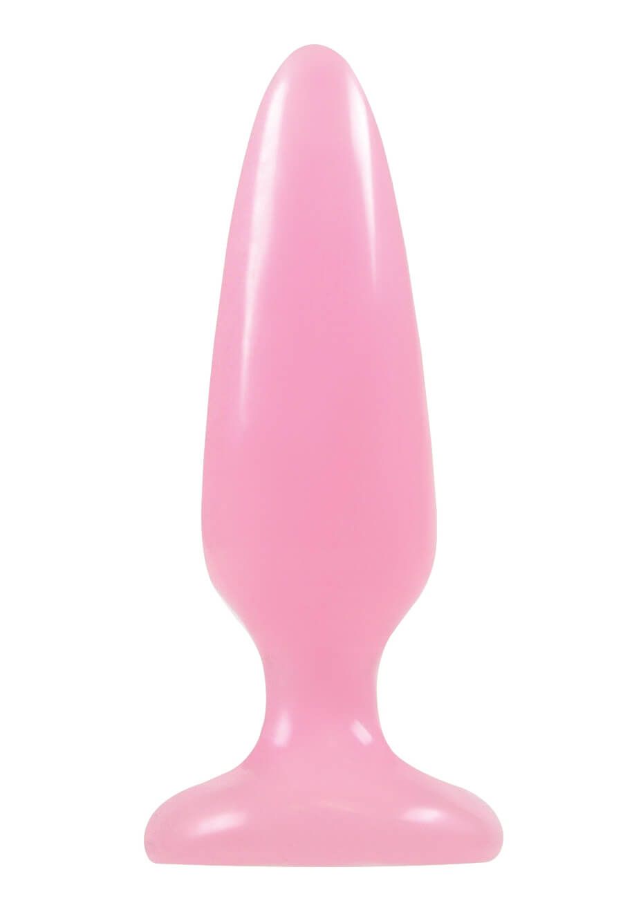 Анальная пробка NS Novelties Firefly Pleasure Plug маленькая, розовая