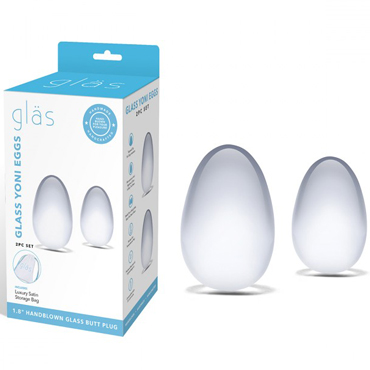 Glas Yoni Eggs, прозрачный
