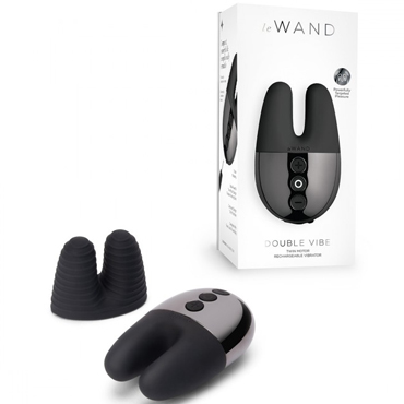 Le Wand Double Vibe, черный
