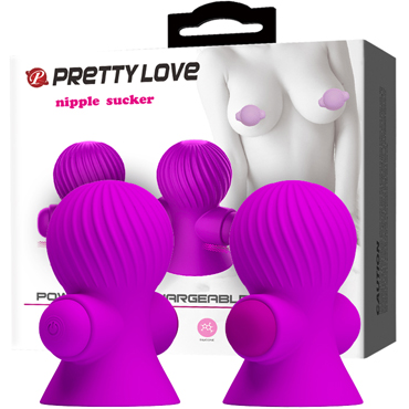 Baile Pretty Love Nipple Sucker, розовая