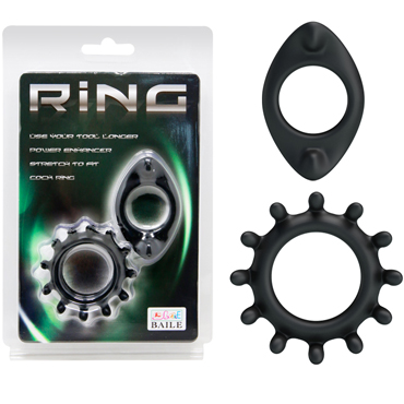 Baile Ring два кольца A, черный