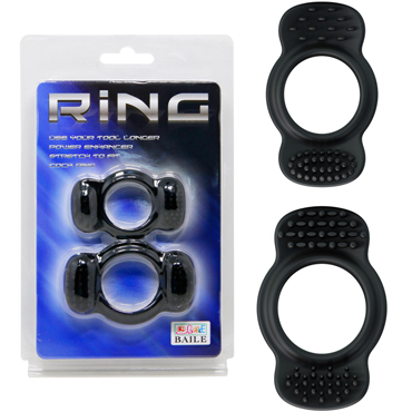 Baile Ring два кольца В, черный