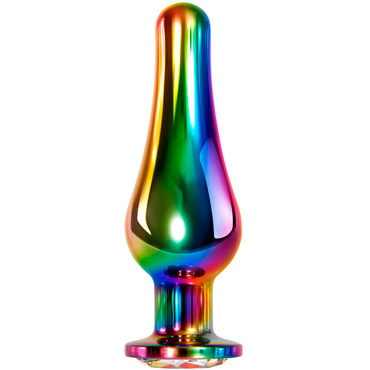 Evolved Rainbow Metal Plug Large, разноцветная