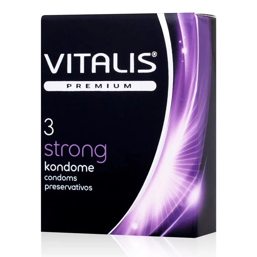 Презервативы VITALIS Strong, 3 шт