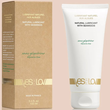 YESforLOV Natural Lubricant with Seaweeds Glycerin Free, 100мл