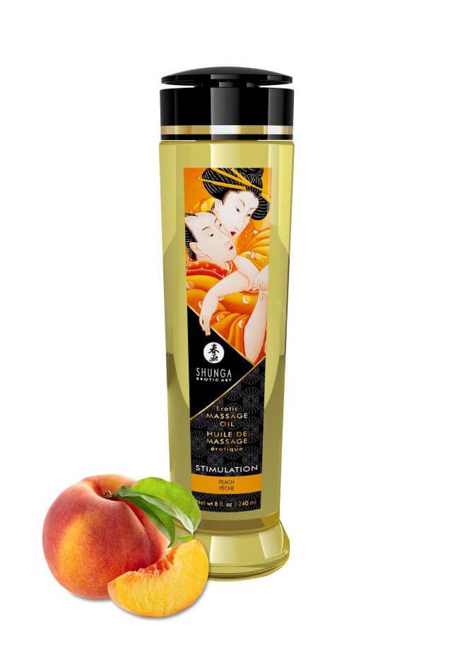 Масло массажное Stimulation Персик от Shunga, 240 мл