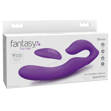 Pipedream Fantasy For Her Her Ultimate Strapless Strap-On, фиолетовый