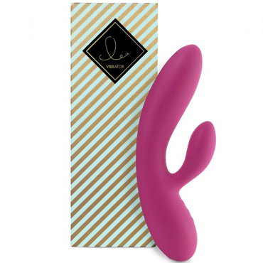 FeelzToys Lea Rabbit Vibrator, розовый