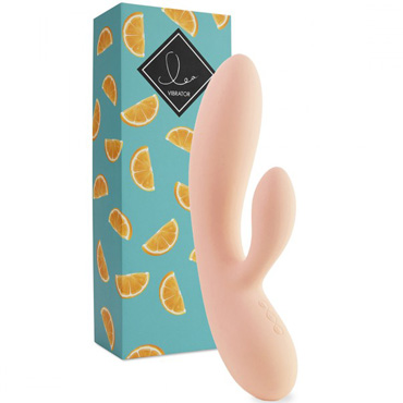 FeelzToys Lea Rabbit Vibrator, оранжевый