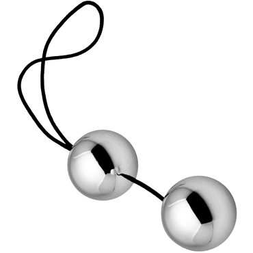 XR Brands Trinity Vibes Benwa Balls Sterling Grey, серебристые