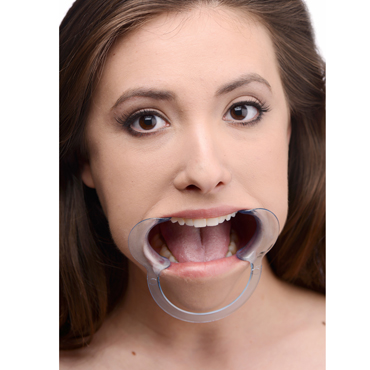 XR Brands Cheek Retractor Dental Mouth Gag, прозрачный