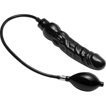 XR Brands Master Series  Primal Inflatable Dildo, черный