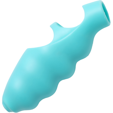 XR Brands Frisky Finger Bang-her Vibe, голубая