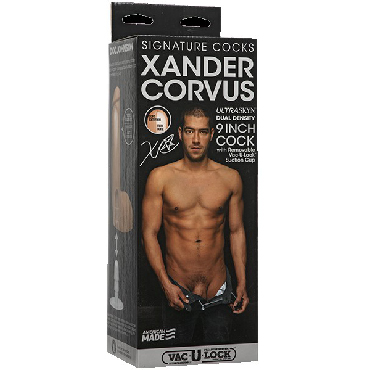 Doc Johnson Xander Corvus Signature Cocks, телесный