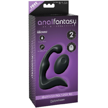 Pipedream Anal Fantasy Elite Remote Control P-Spot Pro, черный