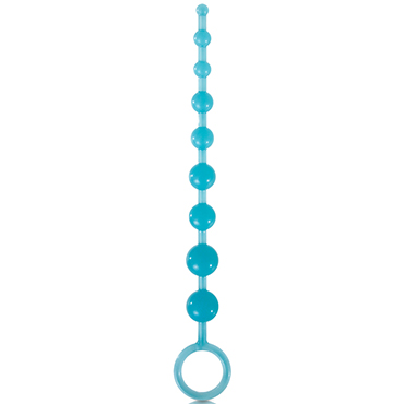 NS Novelties Firefly Pleasure Beads, голубая