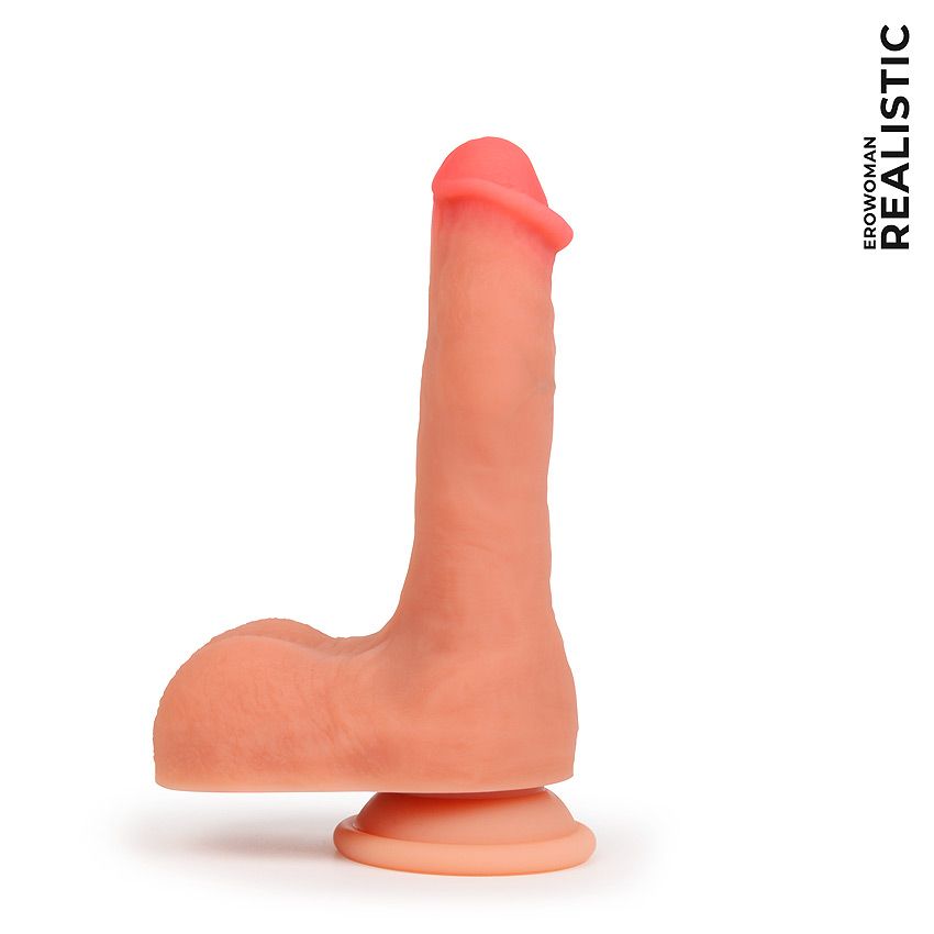 Фаллоимитатор EROWOMAN REALISTIC, длина 145 мм, диаметр 44 мм