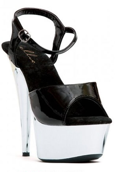 Ellie Shoes Chrome, черный