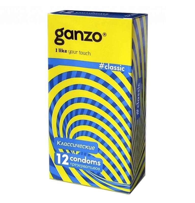 Презервативы классические Ganzo Classic, 12 шт