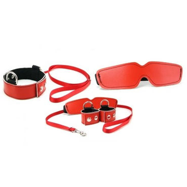 Sex & Mischief Bondage Kit, красный