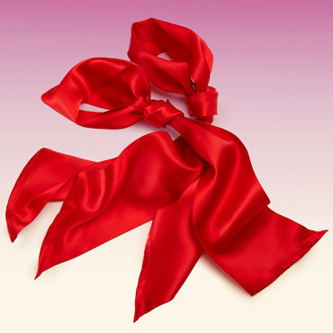 Sex & Mischief Silky Sash Restraint, красный