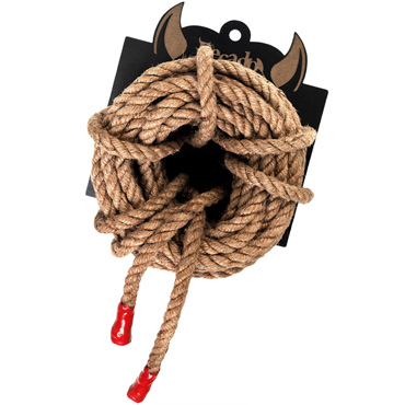 Pecado Веревка профи-джут "Shibari" 8 мм х 10 м, коричневая
