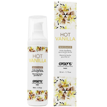 Exsens Massage Hot Vanilla, 50 мл