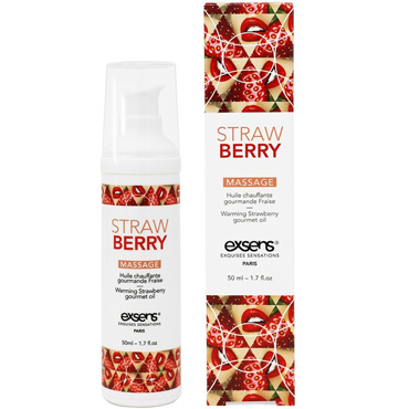 Exsens Massage Strawberry, 50 мл