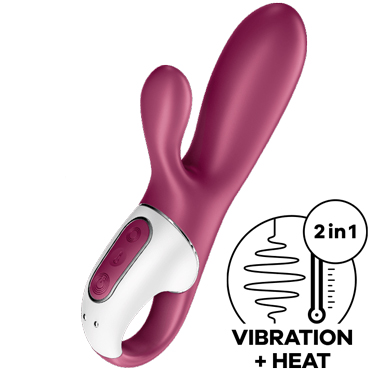 Satisfyer Hot Bunny, пурпурный