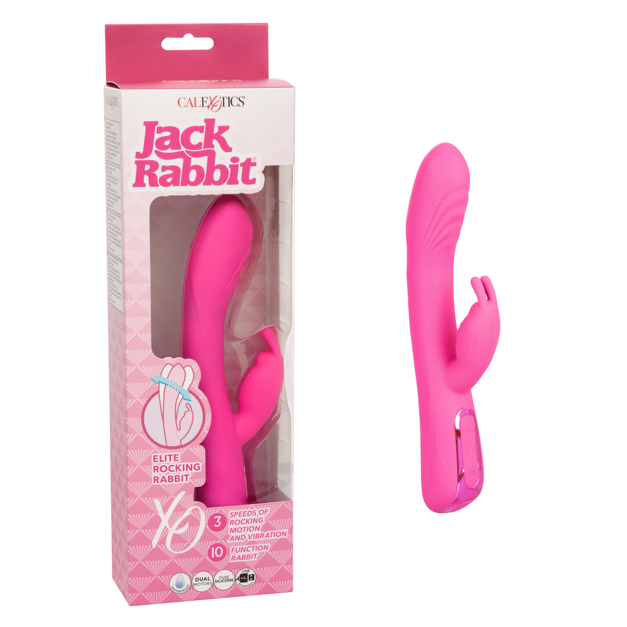 Вибратор-кролик Jack Rabbit Elite Rocking Rabbit
