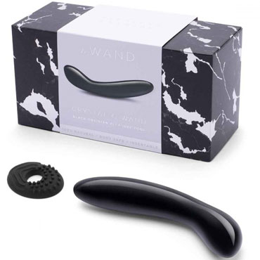 le WAND Crystal G-Wand, черный обсидиан
