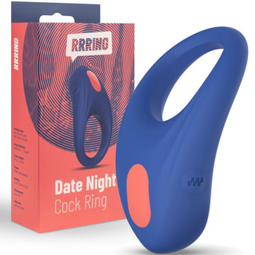 FeelzToys RRRING Date Night Cock Ring, синее