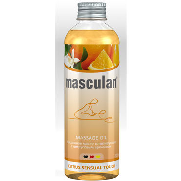 Masculan Massage Oil Citrus Sensual Touch, 200 мл