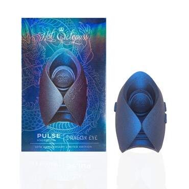 PULSE SOLO ESSENTIAL - DRAGON EYE Инновационный мужской вибратор (осциллятор) для удовольствия без рук