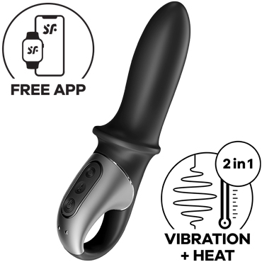 Satisfyer Hot Passion Connect App, черный