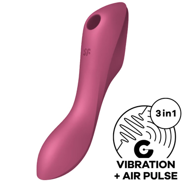 Satisfyer Curvy Trinity 3, красный