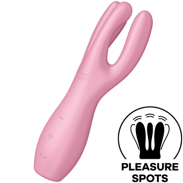 Satisfyer Threesome 3, розовый