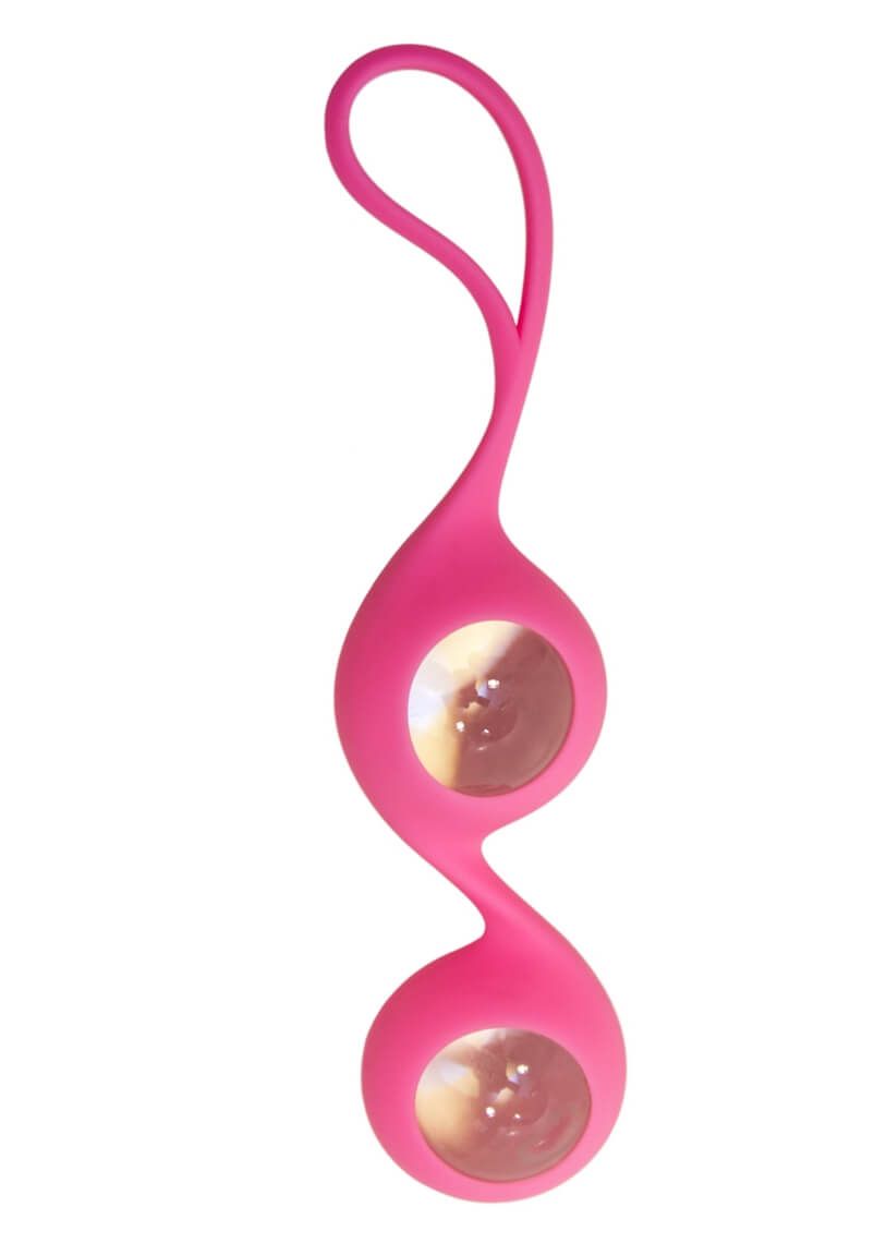 Вагинальные шарики Juicy Toyz Geisha, розовые