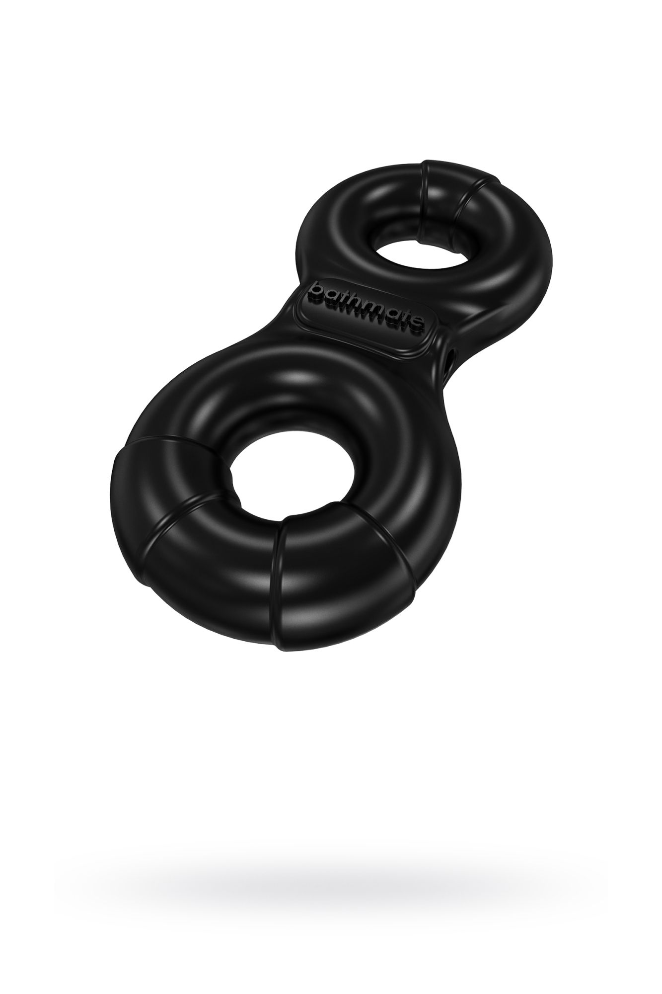 Виброкольцо на пенис Bathmate Eight, elastomex, черное