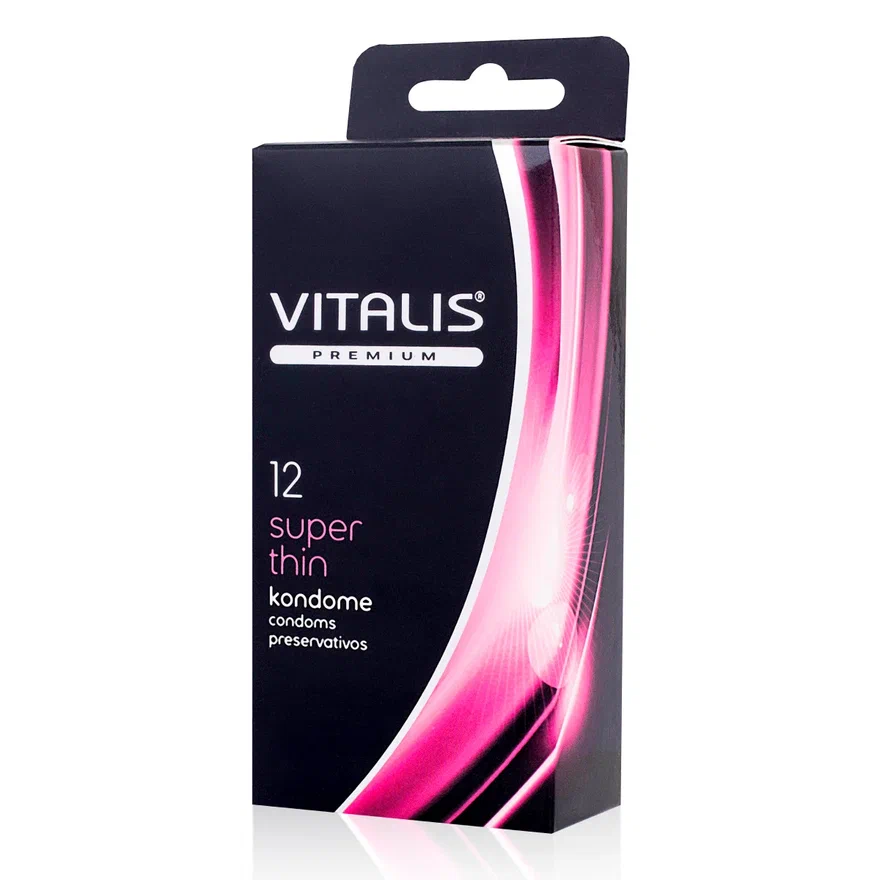 Презервативы VITALIS Super Thin, 12 шт