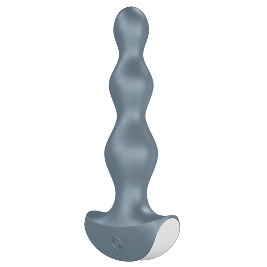 Пробка анальная с вибрацией Satisfyer Lolli Plug 2, голубая