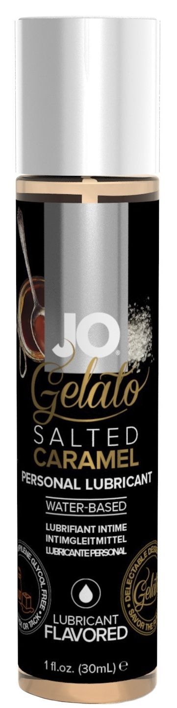 Лубрикант съедобный System Jo Gelato Соленая карамель, 30 мл
