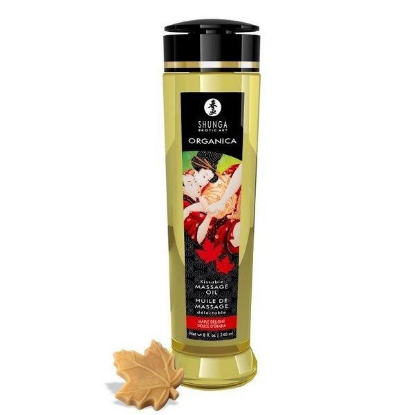 Масло массажное Shunga Кленовое наслаждение, серия Органика, 240 мл