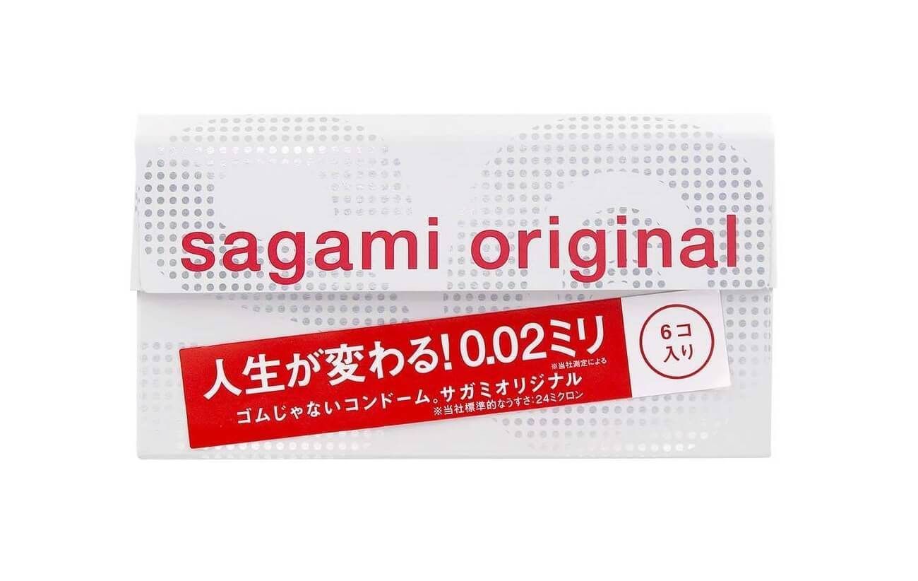 Презервативы Sagami Original 0,02, 6 шт