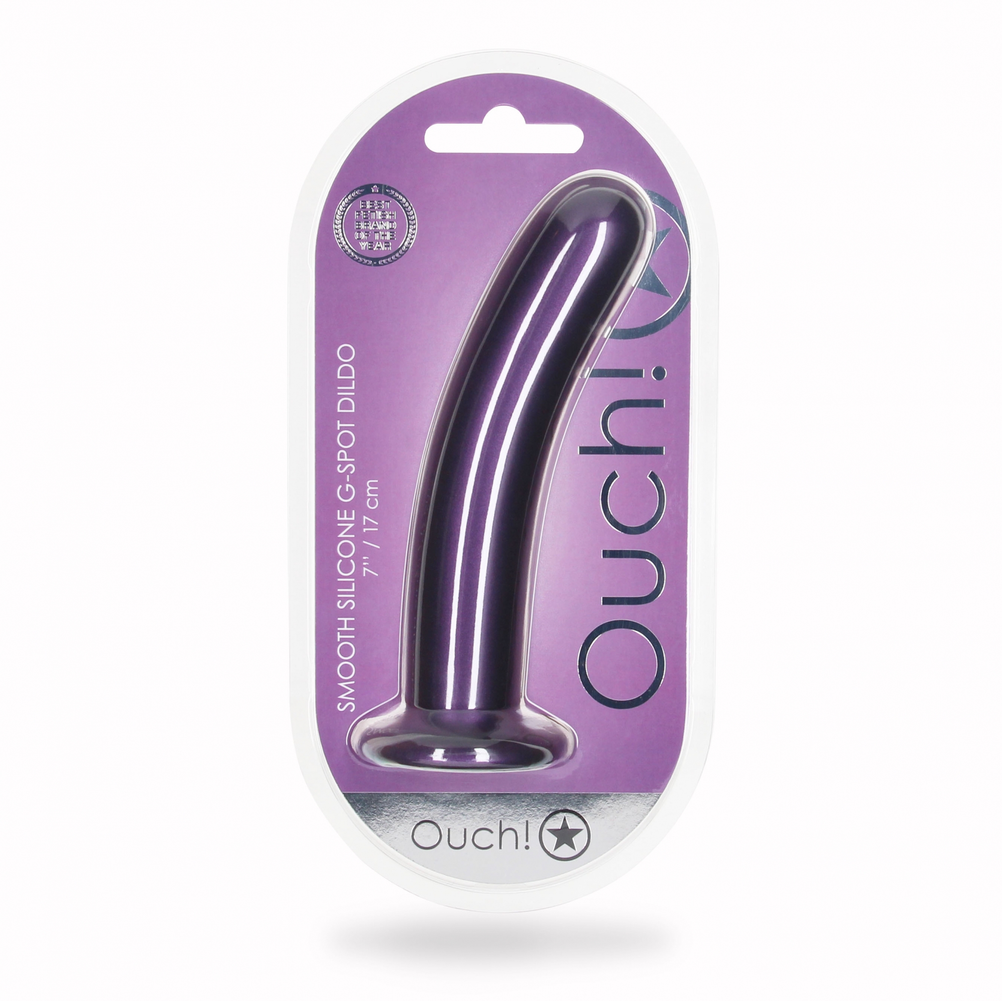 Анальная пробка Smooth G-Spot - 17 см