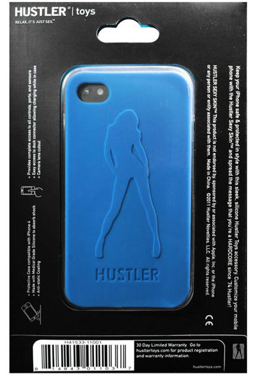 Hustler чехол, синий