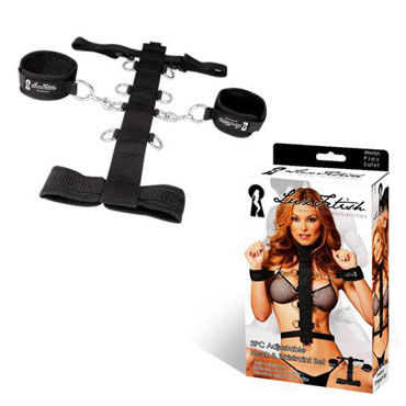 Lux Fetish Neck & Wrisiraint Set